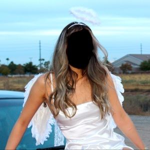 Angel costume!!! WINGS AND HALO SET